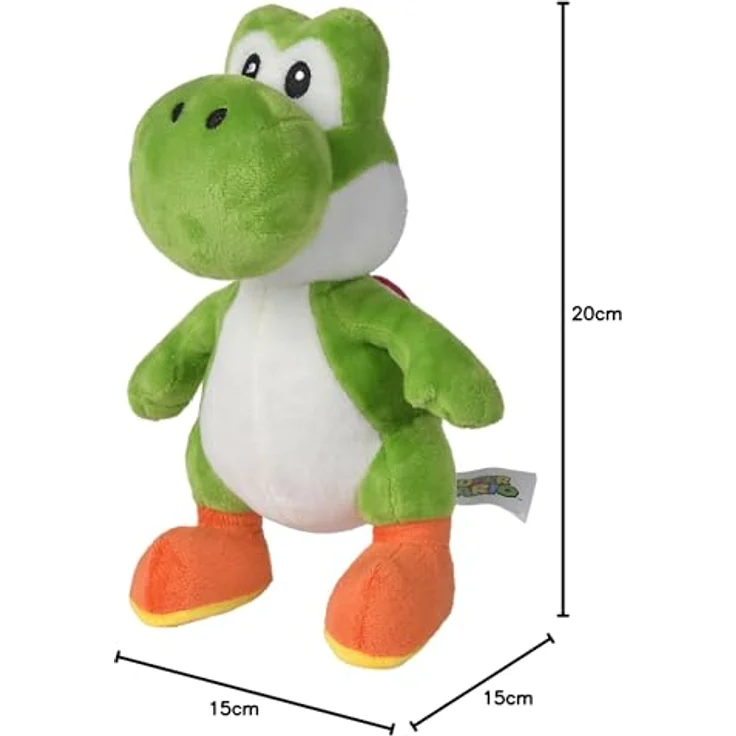 Super Mario Kuscheltier Super Mario - Yoshi #1 - Plüsch 20 cm (NEU & OVP) – Bild 5