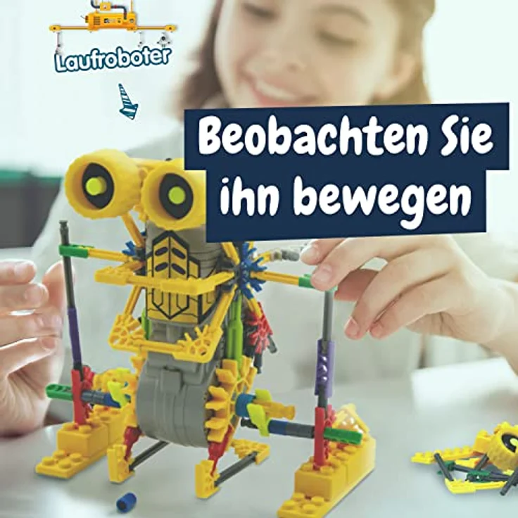 Science4you - Robotik Betabot, EIN Roboter Bausatz mit 126 Stücke - Roboter Selber Bauen mit Dieser Elektronik Baukasten,, Lernspiel UNT Konstruktionsspielzeug fur Kinder ab 8 Jahre – Bild 6