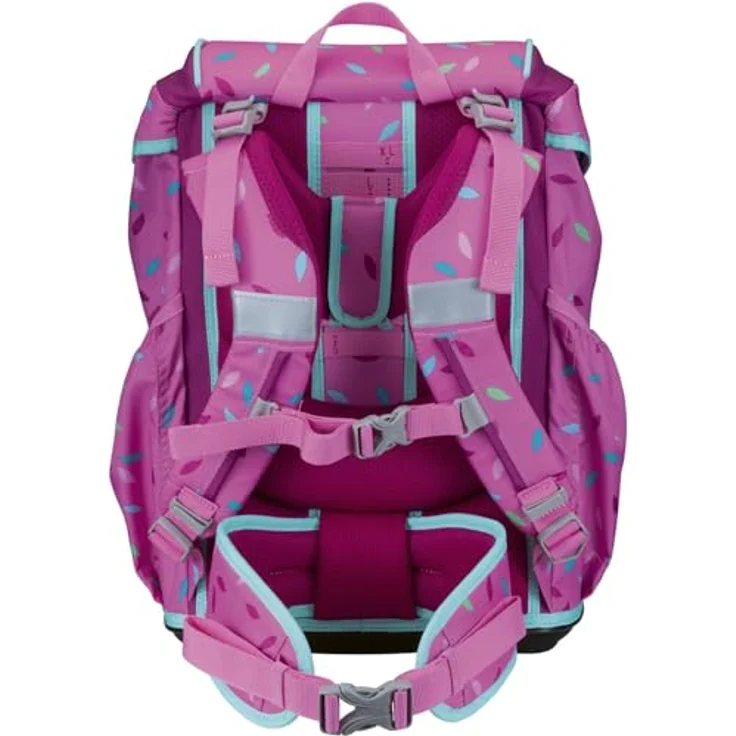 DerDieDas Schulranzen ErgoFlex Light Set 6-teilig Sweet Sprinkles, pink, mit großem Hauptfach und komfortablen Trägern – Bild 3