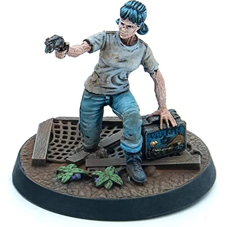 Modiphius Fallout Wasteland Warfare: Survivors - Ghoul Settlers, 6 unlackierte Miniaturen aus Kunstharz im 32 mm Format, inklusive malerischer Bases – Bild 5