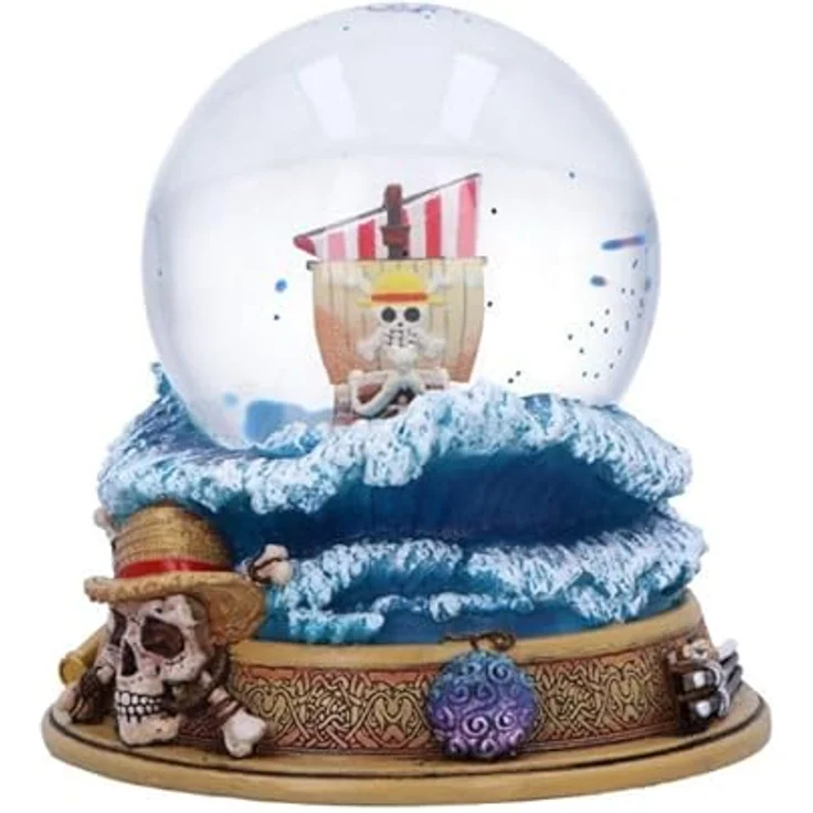 Nemesis Now One Piece Going Merry Schneekugel, 17 cm, hochwertige Resin-Qualität – Bild 3