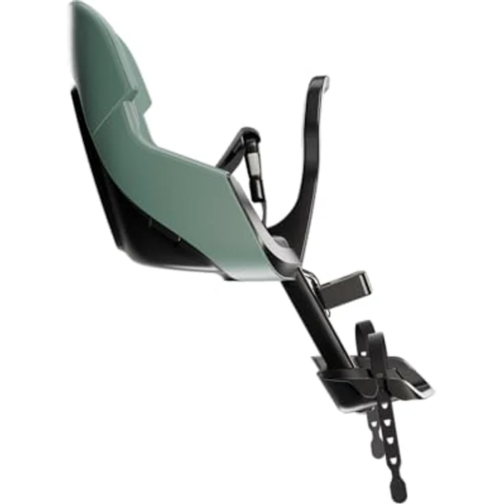 Bobike Vorderrad-Babysitz Evolve Mini, Wrap-Around-Design, Steuerrohr-Montagesystem, verstellbare Fußstützen, Peppermint – Bild 3