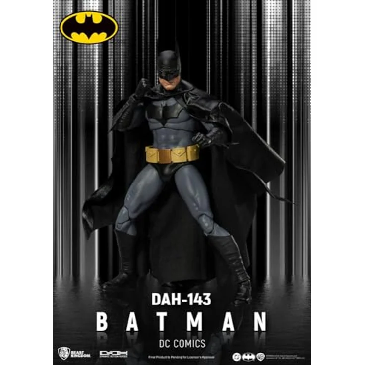 Beast Kingdom DC Comics Action Figure Batman, 21 cm mit Austausch- und Zubehörteilen in bedruckter Box – Bild 2