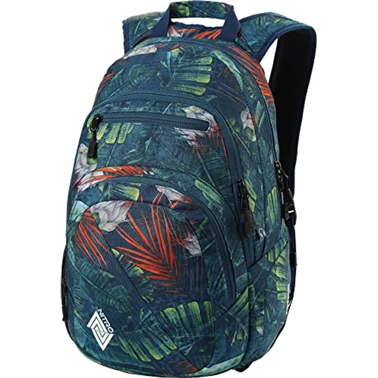 NITRO Schulrucksack Stash, Polyester, praktischer Stauraum für Wertsachen, stilsicher und vielseitig – Bild 1