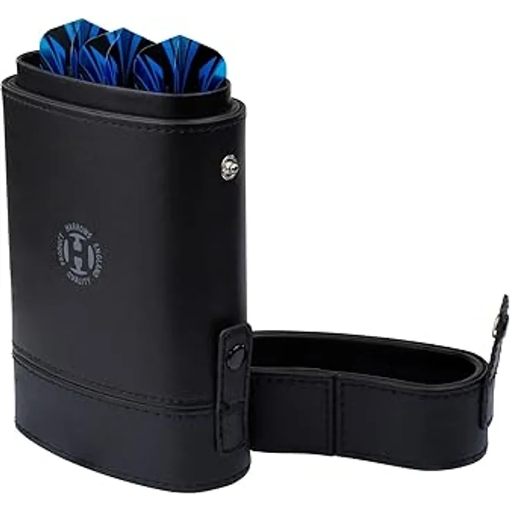Harrows Prima Dart Case Black, robustes Dart Zubehör für optimalen Schutz und Aufbewahrung