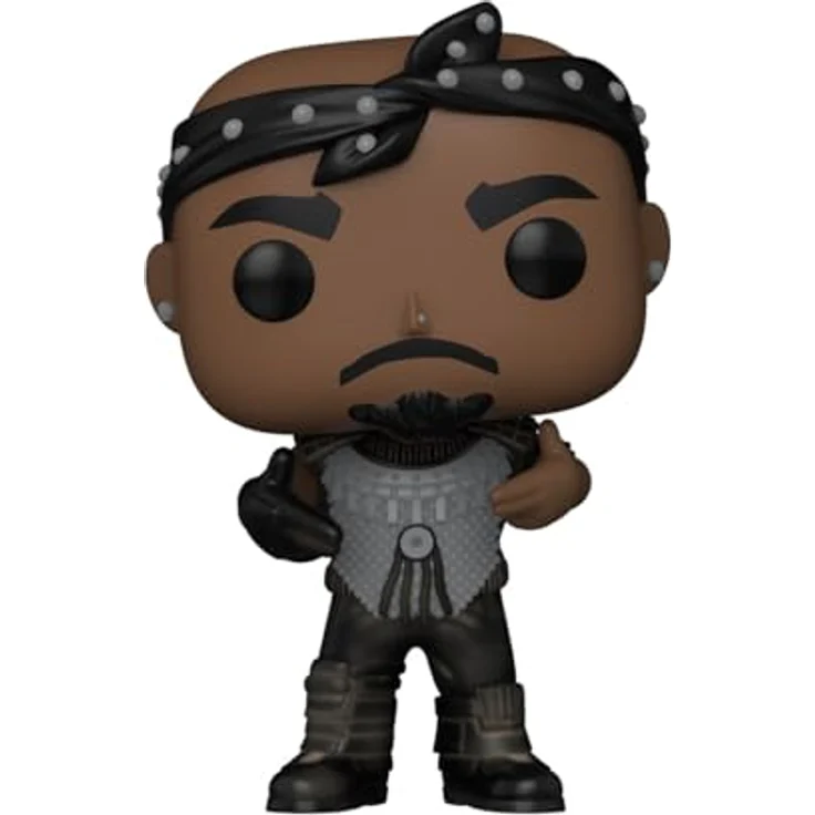 Funko POP! Rocks: Tupac - California Love - Vinyl-Sammelfigur, 9,5 cm, langlebiges Vinyl, ideales Geschenk für Sammler und Music Fans – Bild 2