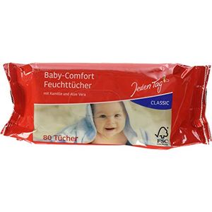Bild für Jeden Tag Baby Feuchttücher Classic, 6er Pack(6 x 2 x 80 Tücher)
