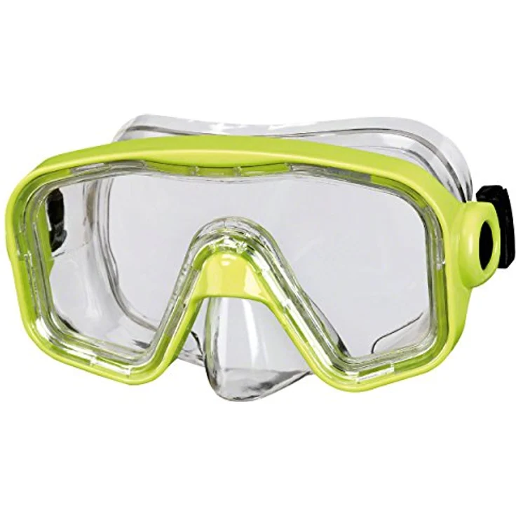Beco Unisex Jugend Masken/Schnorchel-99006 Tauchset, gelb, One Size - Tauchspielzeug für Kinder ab 12 Jahren, mit transparenten Dichtkanten und Tropfschutz – Bild 2