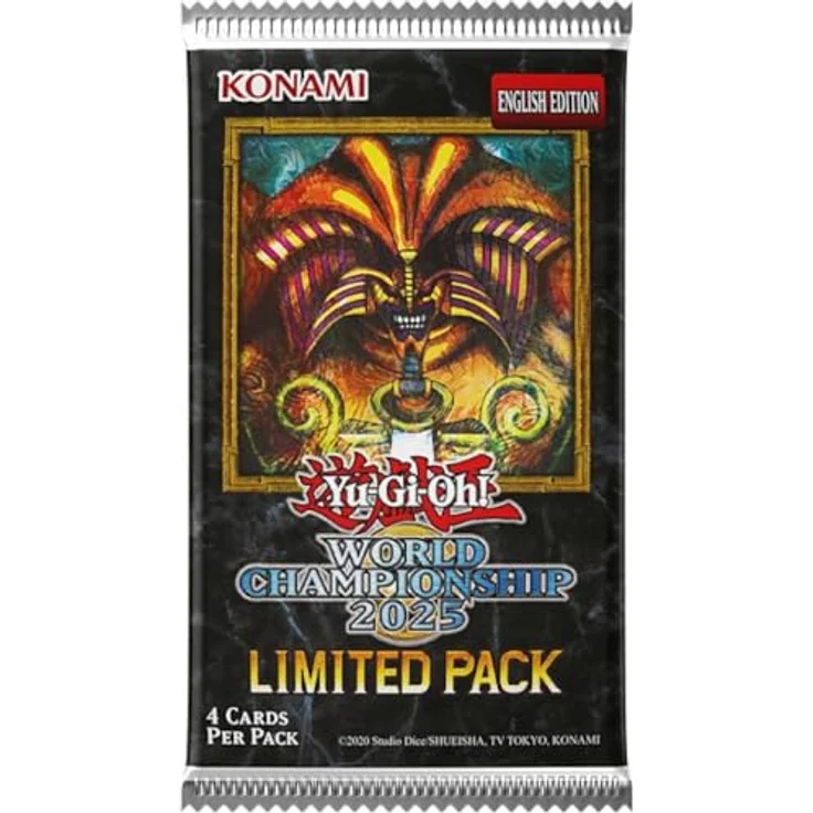 Konami Yu-Gi-Oh! Limited Pack World Championship 2025 Booster Box, exklusives Display mit 10 Booster-Packs und 21 legendären Karten, limitierte Auflage – Bild 2