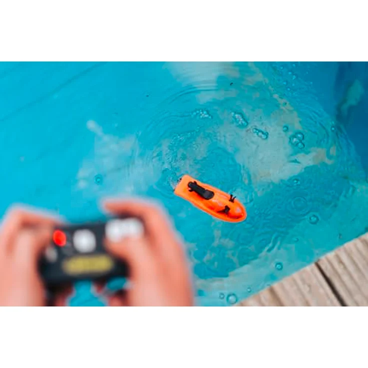 CARSON RC-Boot 2.4G, Nano Racer Jetski mit 2.4 GHz Funkfernbedienung, LiPo Akku und wasserfester RC-Komponenten – Bild 4