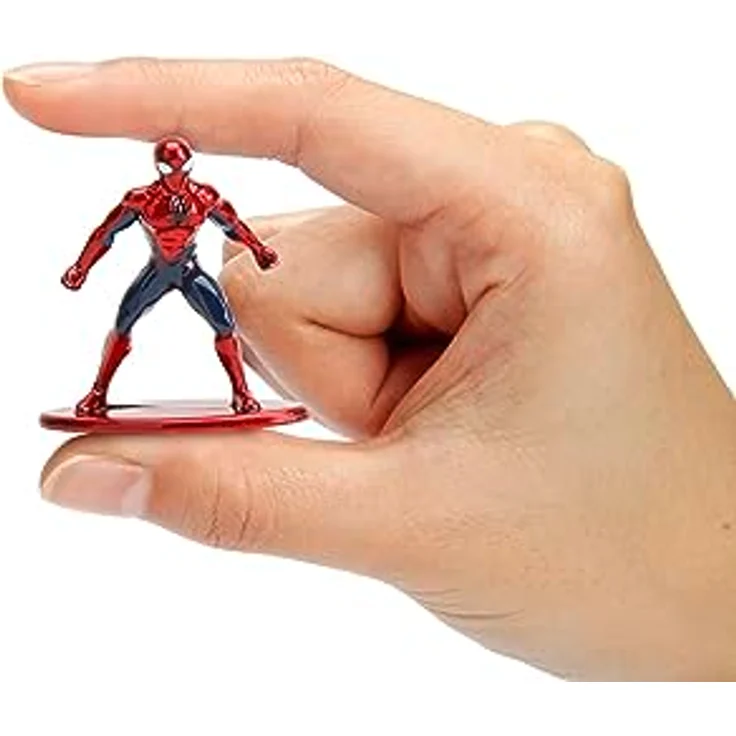 Jada Marvel Spider-Man NYC Deluxe Nano Scene, Diorama Daily Bugle mit 2 Metallfiguren, 20 cm – Bild 2