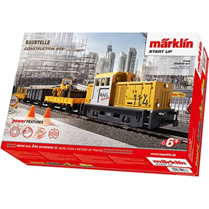 Märklin start up 29188 Modellbahn-Startset Baustelle, Spru H0 – Bild 1