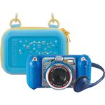 VTech KidiZoom Duo Pro, Kinderkamera mit 5.0 MP Dual-Kameras, 256 MB Speicher, interaktiven Funktionen und Tragetasche, Sommerbundle