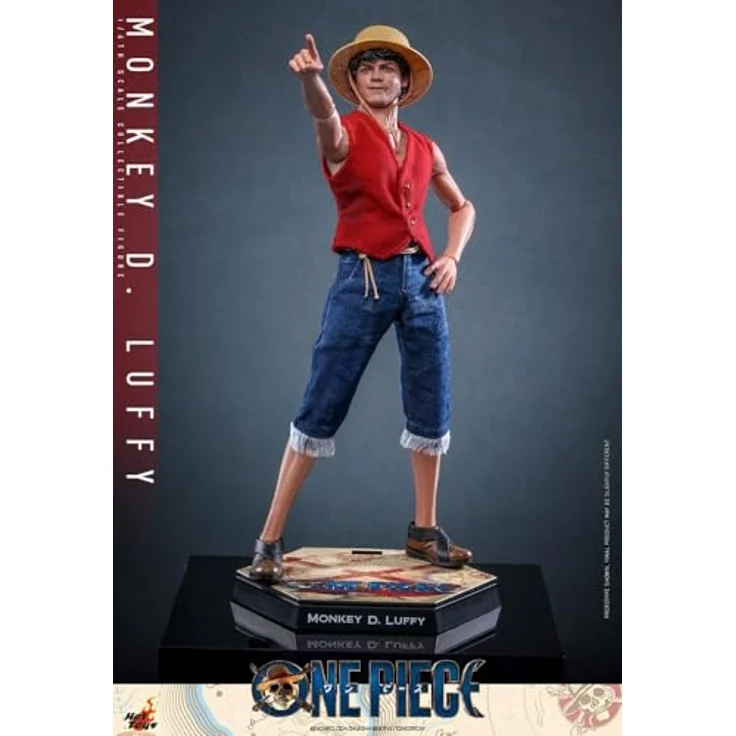 Hot Toys One Piece (Netflix) Actionfigur 1/6 Monkey D. Ruffy, 31 cm mit Zubehörteilen und Figurenständer in Fensterbox – Bild 5