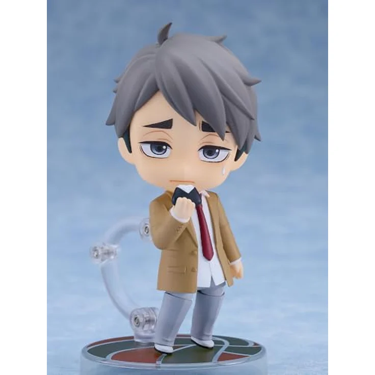 Orange Rouge Haikyu!! Nendoroid Actionfigur Osamu Miya School Uniform Ver., 10 cm mit Zubehör in Fensterbox – Bild 3