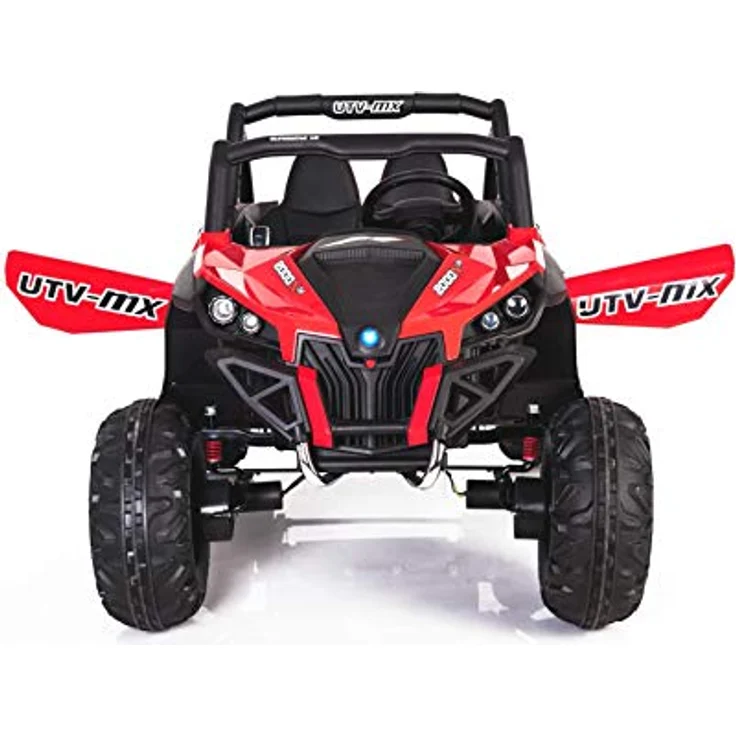 RIRICAR RSX Elektro Buggy Kinder elektroauto 12V 2 Sitzer, Rot, mit 2,4-GHz Fernbedienung, für Kinder von 36 Monaten - 8 Jahren, 2x12 V Batterie – Bild 3