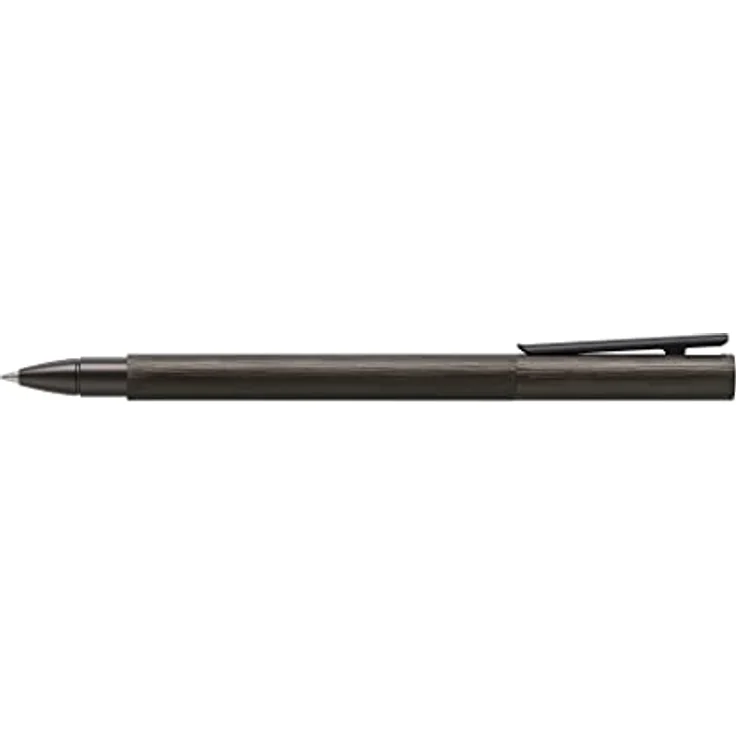 Faber-Castell Roller Neo Slim, Schreibstift aus eloxiertem Aluminium in Gunmetal, schnelltrocknende Keramiktinte – Bild 5