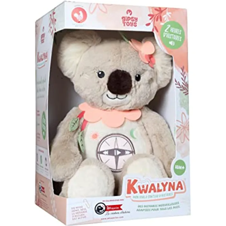 GIPSY KWALYNA my koala storyteller - Kuscheltier mit Funktionen für Kinder, fast 2 Stunden Geschichten - 056244