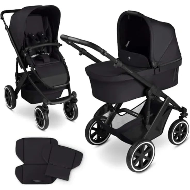 ABC Design Salsa 5 Air - Coal, Buggy mit großen Luftreifen und integrierter Federung