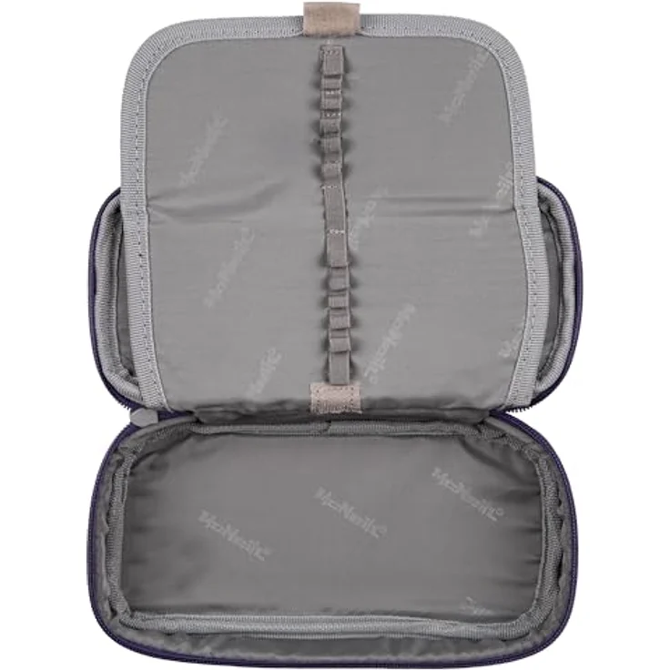 McNeill Federmäppchen Etui Box CAMPUS DSCHUNGEL, Polyester, Reißverschluss mit Zipper, zusätzliches Innenfach, integrierte Stiftehalterung – Bild 3