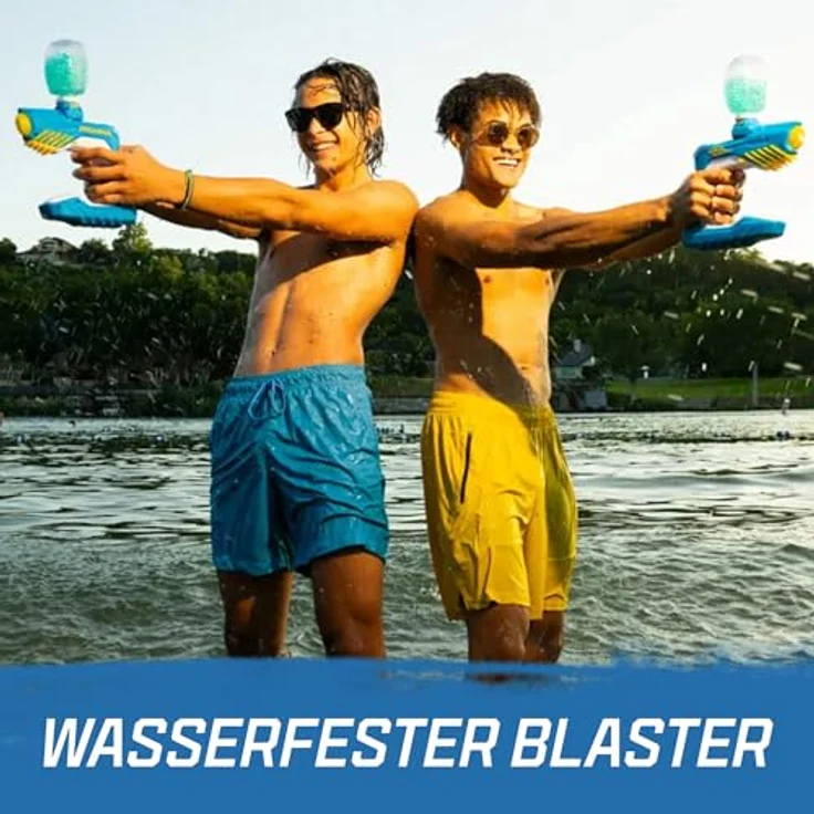 Gel Blaster Piranha – Wasserdichter Automatischer Blaster mit Wasserperlen, 30 Meter Reichweite, Outdoor & Pool-Spielzeug für Männer | Gadgets für Männer und Teenager ab 14 Jahren – Bild 3