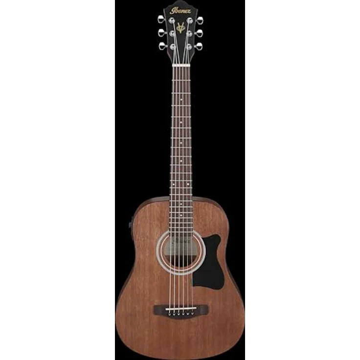 Ibanez V44MINIE-OPN elektro-akustische 3/4 Gitarre, Mahagoni, Dreadnought, eingebautes Mikrofon, matte Oberfläche – Bild 2