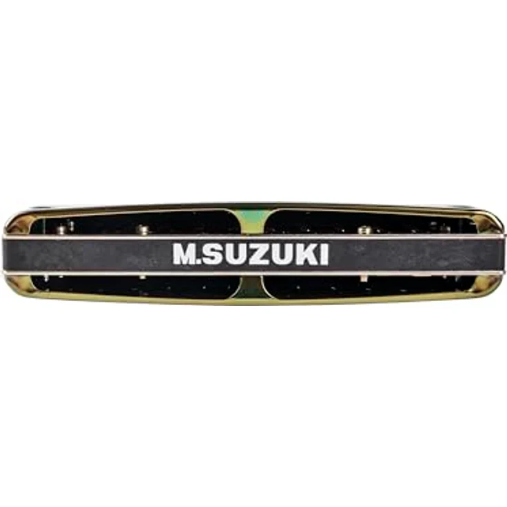 Suzuki Olive Diatonic Harmonica, Mundharmonika in C mit lebhaft grünen Oliven-Coverplatten und Austauschbarem Reed-Plate – Bild 4