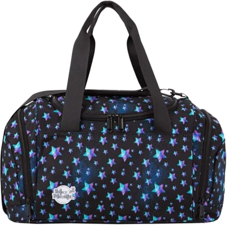 McNeill Sporttasche, 37 cm, grau, 100% Polyester, geeignet für Kindersport