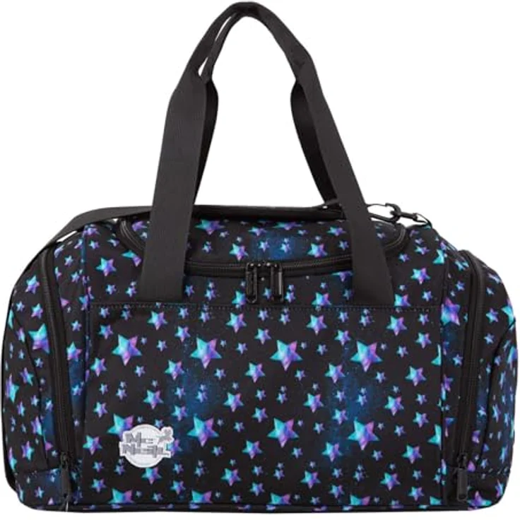 McNeill Sporttasche, 37 cm, grau, 100% Polyester, geeignet für Kindersport – Bild 1