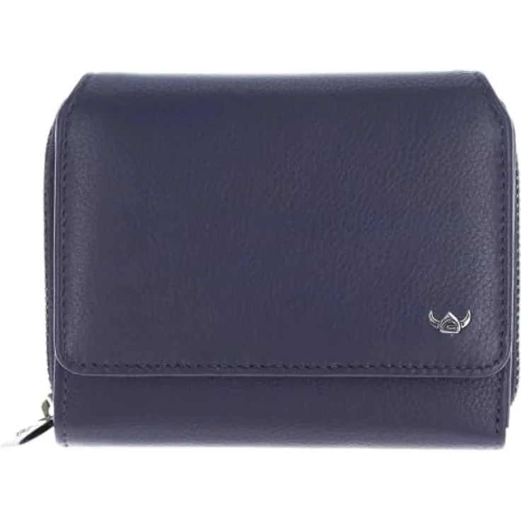 Golden Head Madrid Geldbörse RFID, 100% Leder, 11,5 cm, blau – Bild 7