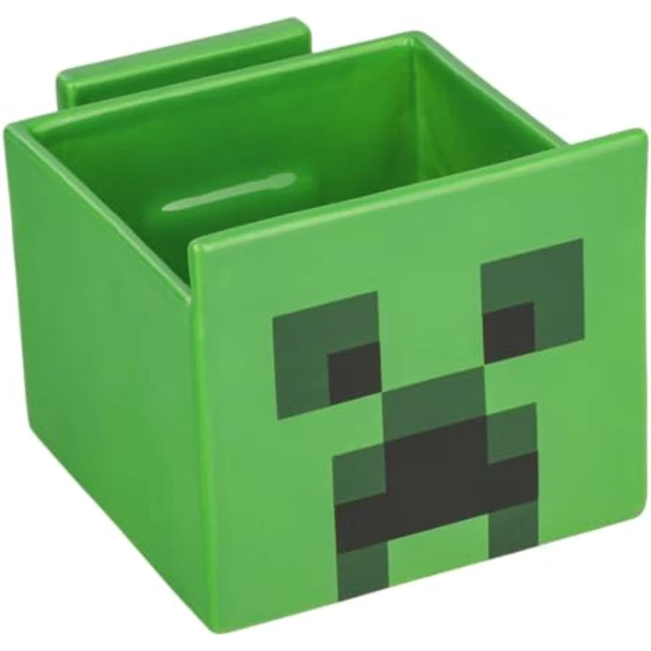 Paladone Tazón de bocadillos Creeper Streaming Minecraft, Snackschale mit lustigem Creeper-Design für Gaming und Streaming – Bild 1