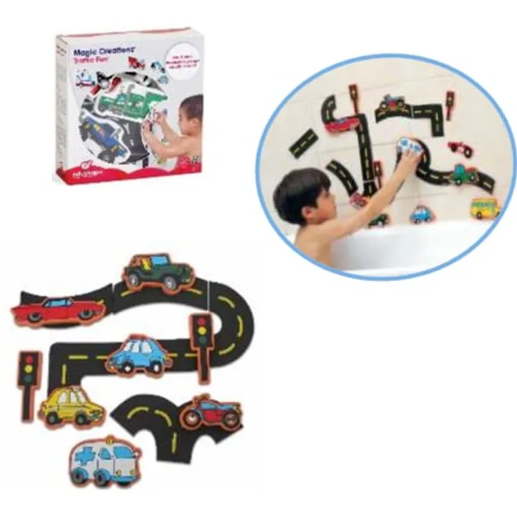 Edushape – Ed 547002 – Jouet de Bain – Bain – Lustige Le Circuit