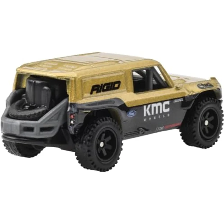 Mattel Ford Bronco R + Ford F-150 Raptor 2017, Modellfahrzeuge im Maßstab 1:64 aus Druckguss, ab 3 Jahren – Bild 3