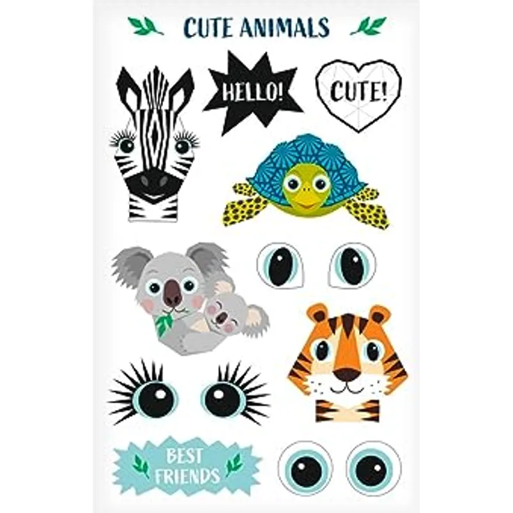 Herlitz Foliensticker Cute Animals FSC