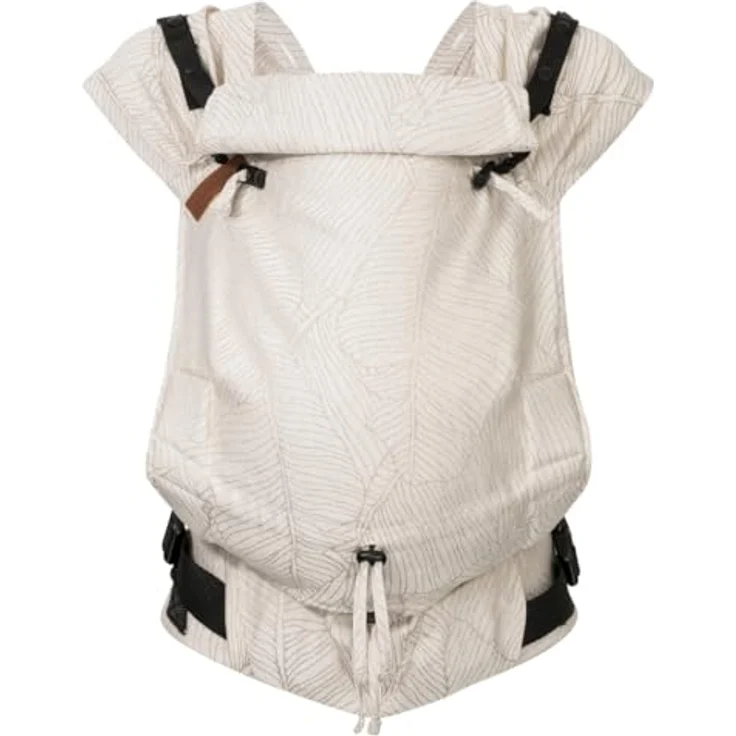 Hoppediz Babytrage Primeo, Bauchtrage & Rückentrage aus 100 % Bio-Baumwolle, ab Geburt (2,5 kg), einstellbar für Hüftumfang bis 165 cm – Bild 1