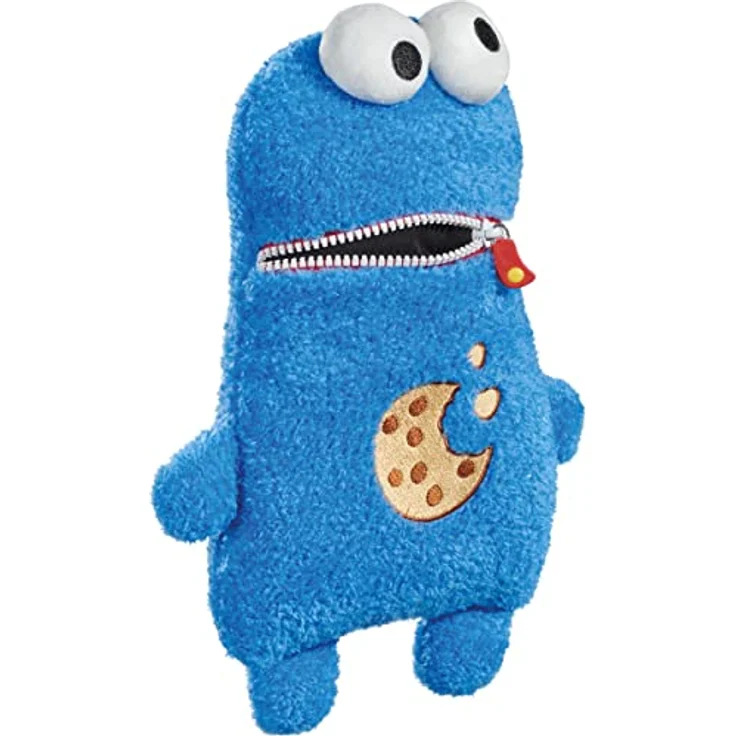 Schmidt Spiele 42548 Sorgenfresser, Krümelmonster aus der Sesamstrasse, Plüschfigur, 30 cm, normal – Bild 2