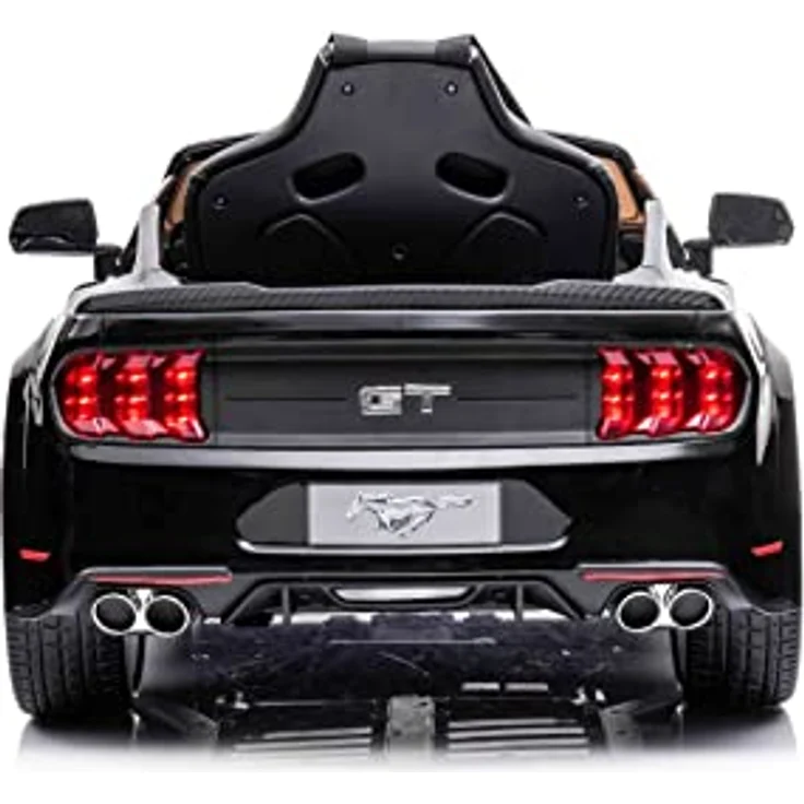 FINOOS Kinderauto Ford GT-500 24V Kinder Elektroauto mit Fernbedienung, Bluetooth, LED-Lichtern (Schwarz) – Bild 4