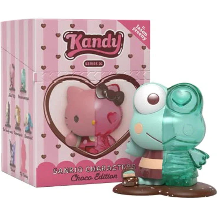 Mighty Jaxx Sammelfiguren Kandy X Sanrio Choco-Edition, 10,2 cm große Figuren in Blindbox, mit Jason Freeny Design, inklusive zufälliger Figur und Echtheitszertifikat – Bild 4