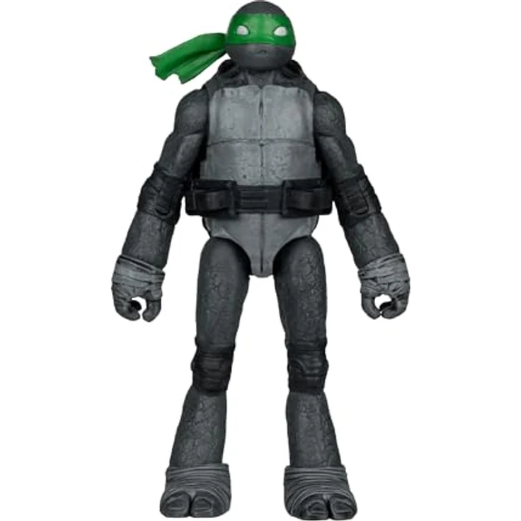Teenage Mutant Ninja Turtles Page Punchers Actionfigur Michelangelo, Red Platinum Edition, 13 cm, Schwarz Weiß & Grün, mit Zubehör und Comic – Bild 1