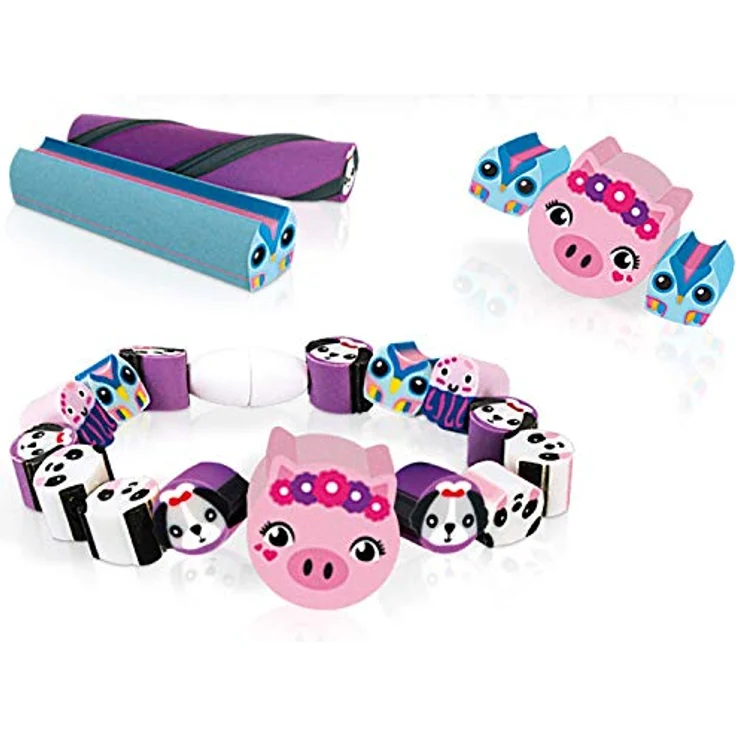 Cutie Stix - Nachfüllset Happy - Kinder-Bastelset für Schmuck - Ab 6 Jahren - Lansay – Bild 4