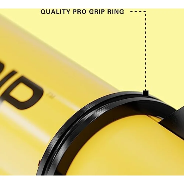 Target Darts Pro Grip Dartschäfte Kurt, 3 Sätze in Gelb, 9 Schäfte insgesamt mit maximaler Dartkontrolle und verbesserter Flugstabilität – Bild 4