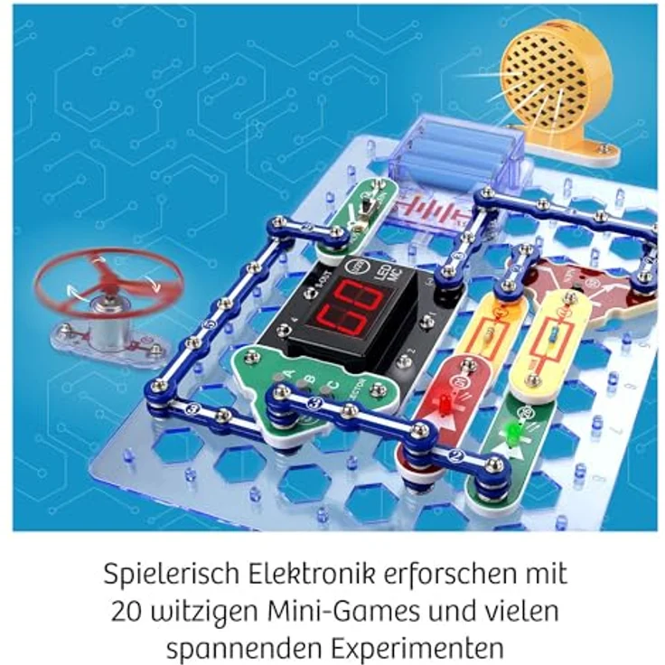 Kosmos 620998 Easy Elektro - Games, Experimentierkasten zu Elektrotechnik, 60+ Mini-Games, für Kinder von 8 bis 12 Jahren – Bild 2