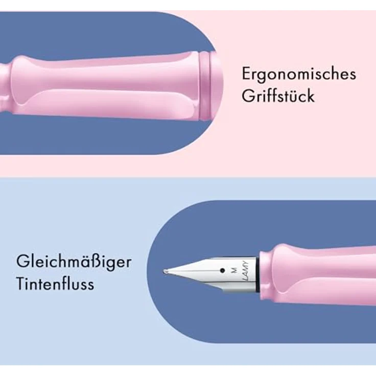 LAMY Füllfederhalter safari, Kultfüller mit Edelstahlfeder M, verschiedene Farben – Bild 4