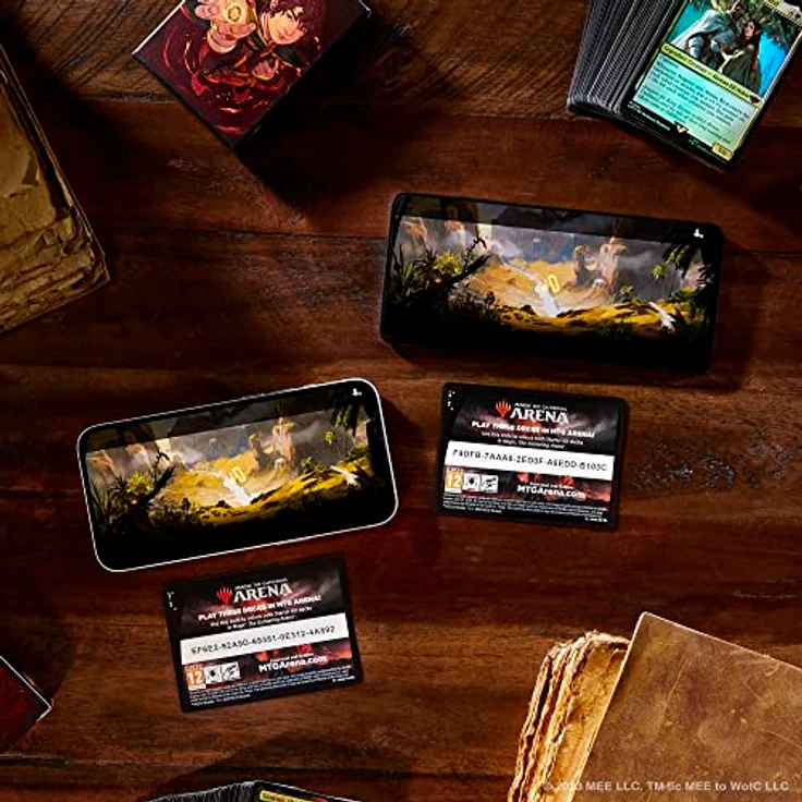 Magic The Gathering The Lord of The Rings: Tales of Middle-Earth Starter Kit - Learn to Play with 2 Ready-to-Play Decks + 2 Codes to Play Online (2-Player Card Game) (Englische Version) – Bild 7