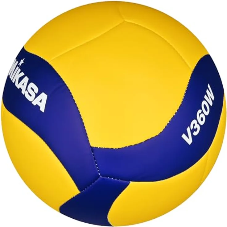 MIKASA V360W Volleyball 000, Hochwertiger Spielball mit verbesserter Sichtbarkeit und langlebiger Konstruktion – Bild 1