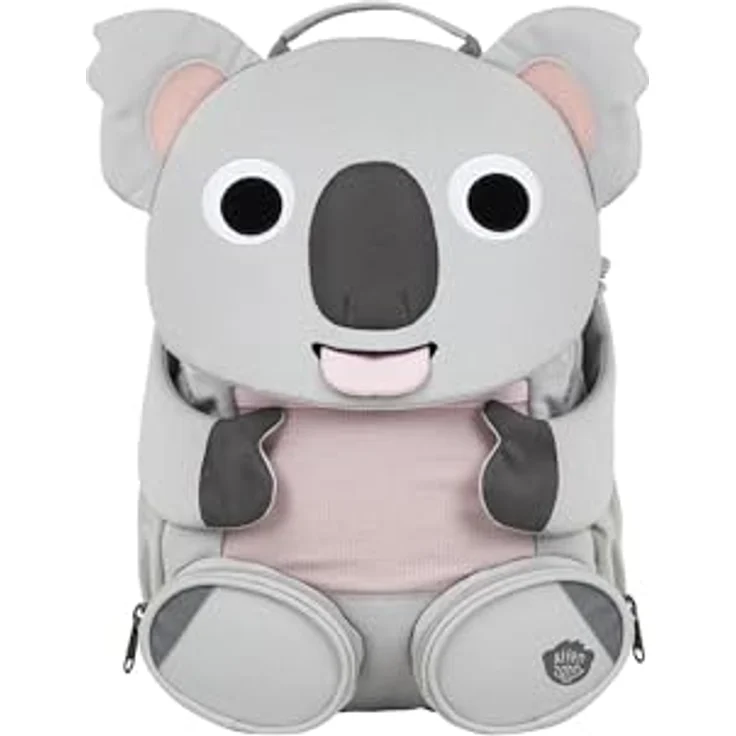 Affenzahn Großer Freund Kindergartenrucksack, funktional 8L, höhenverstellbarer Brustgurt, reflektierende Details – Bild 1