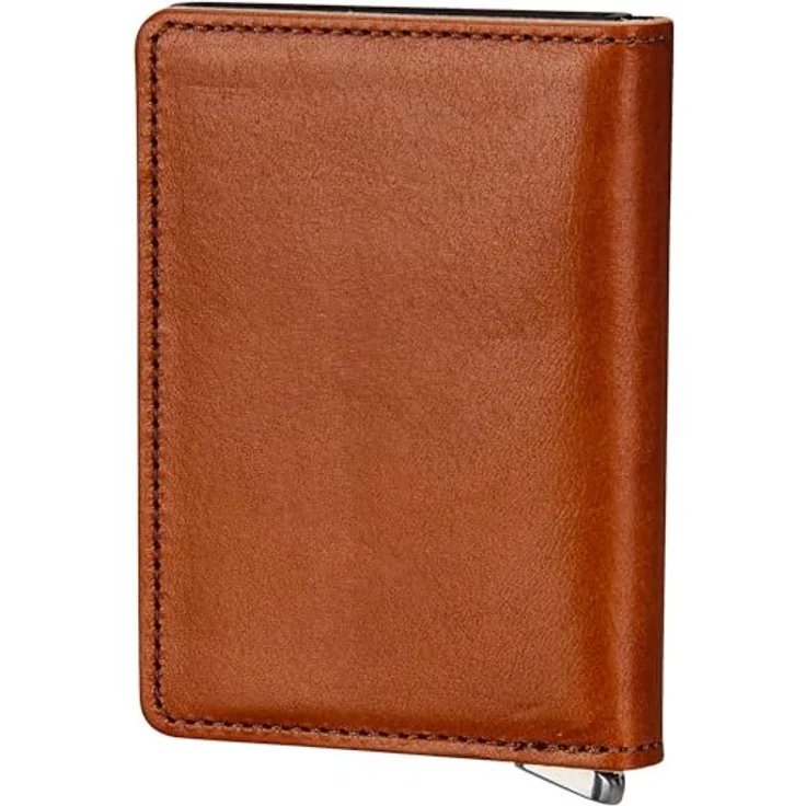 Secrid Geldbörse Premium Slimwallet Basco Cognac One Size – Bild 2