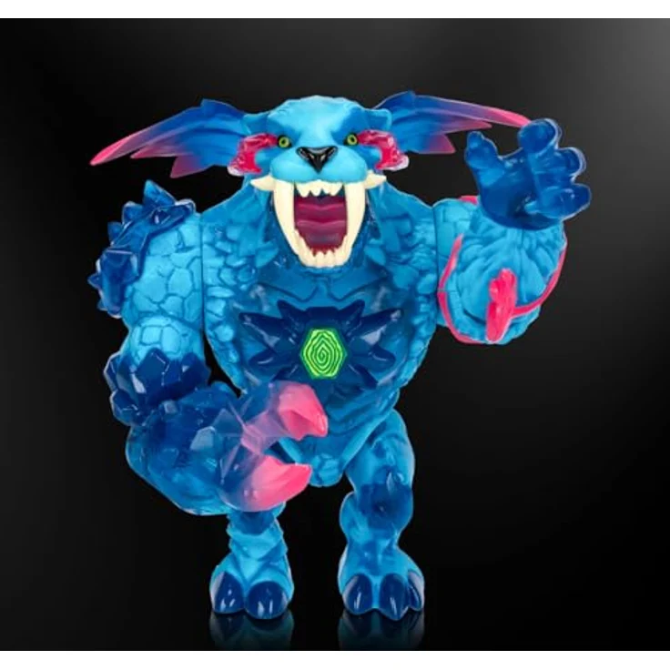 MrBeast Lab Apex Beast Panther Sammelfigur, 15,8 cm, Premium-Verpackung, 13 Gelenkpunkte, 2er Pack, gold – Bild 5