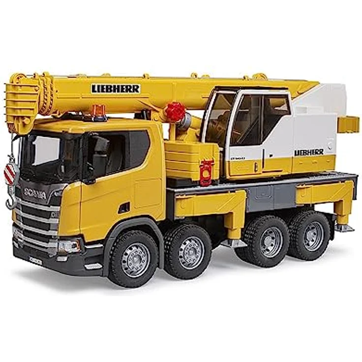 Bruder 03571 Scania Liebherr Kran-LKW 560R mit Light & Sound Modul – Bild 5