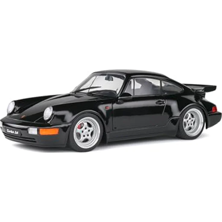 Solido kein Porsche 911 (964) Turbo 3. 6, S1803404, schwarz, 1/18, 1/18ème – Bild 2